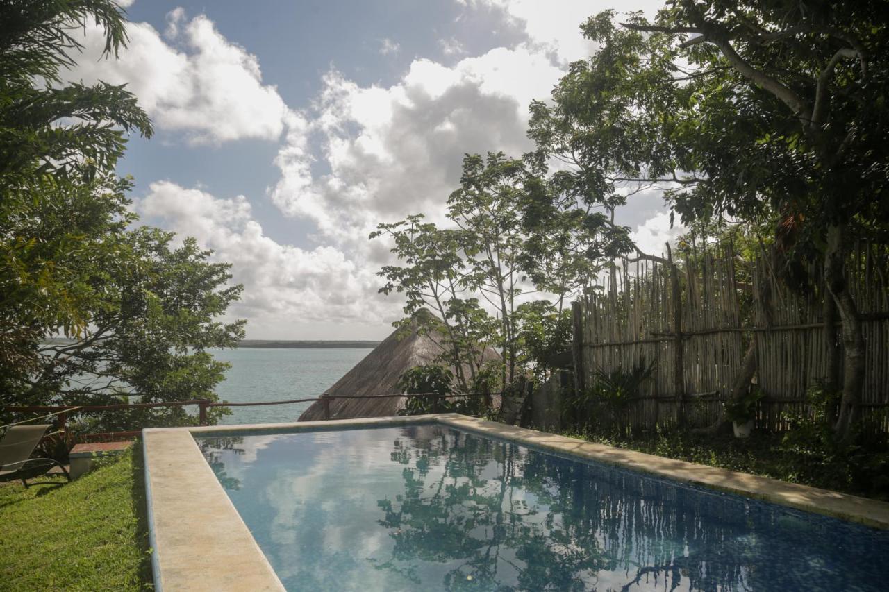 Seven Blue House Village&Lodge Bacalar Buitenkant foto