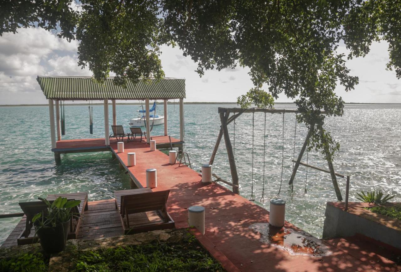 Seven Blue House Village&Lodge Bacalar Buitenkant foto